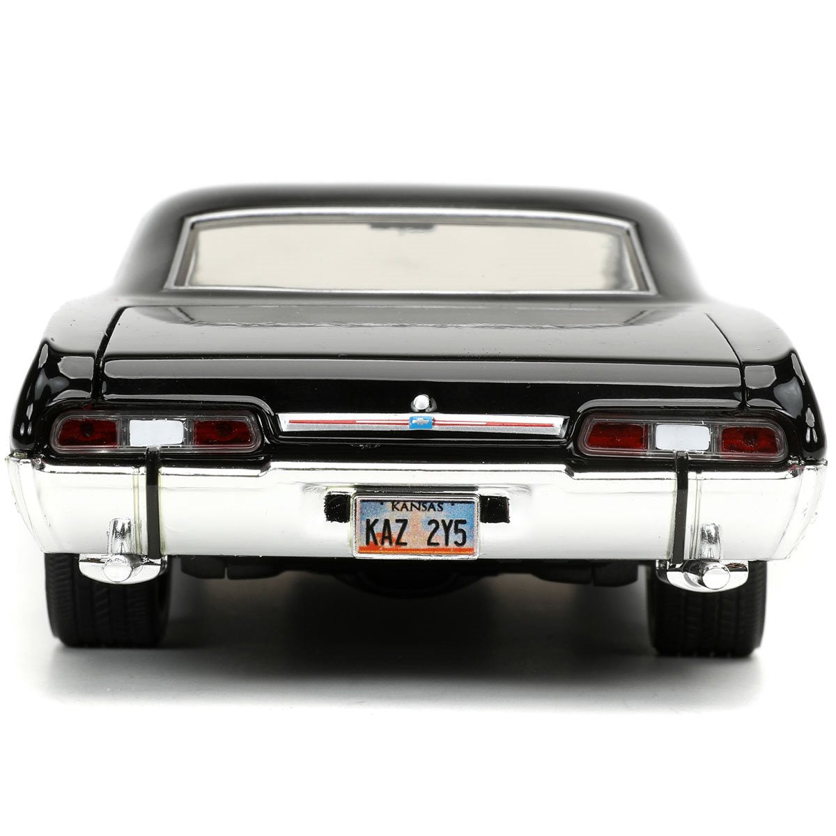 Hollywood Rides Supernatural Dean Winchester 1967 Impala SS Sport Sedan 1:24 Scale Die-Cast Metal Vehicle with Figure