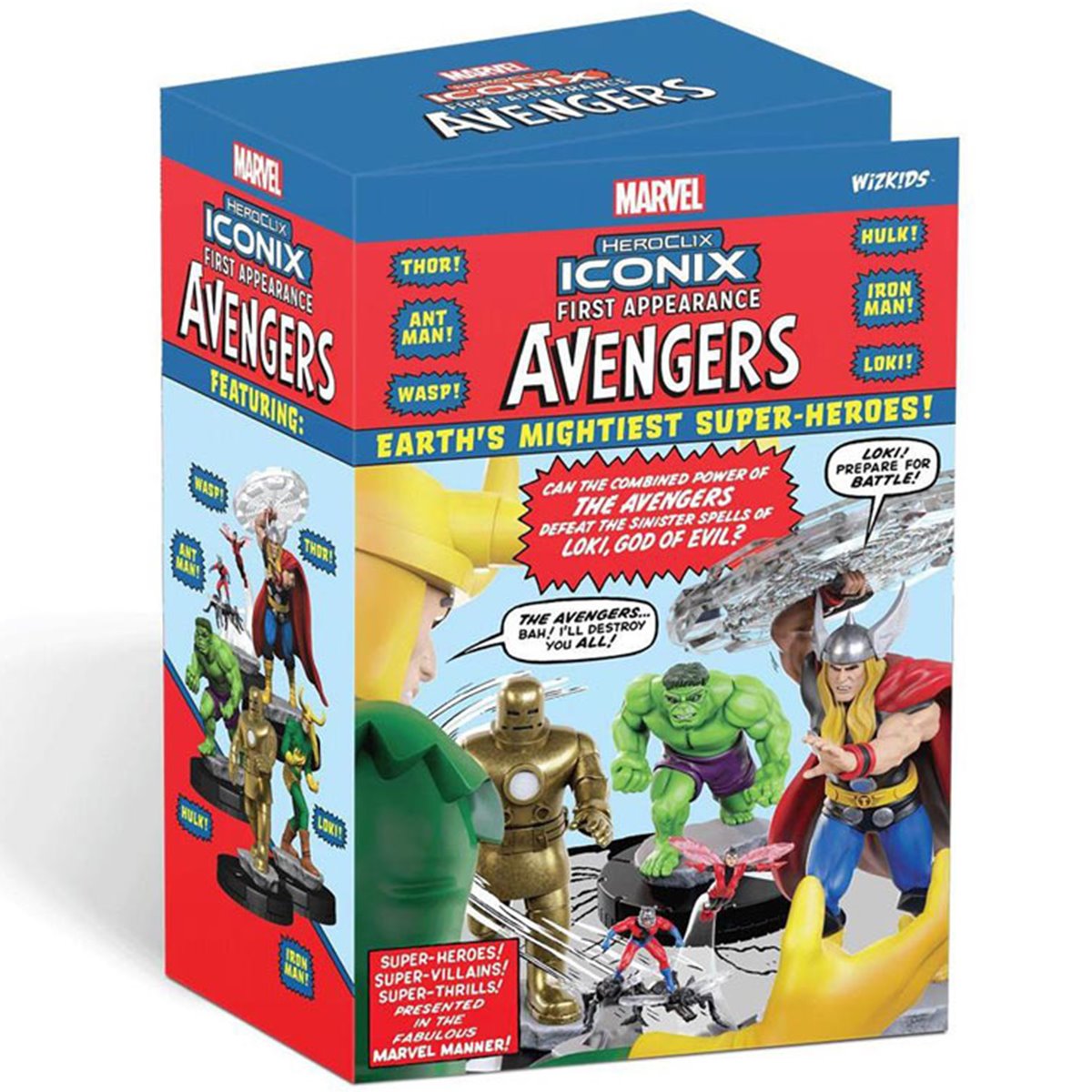 Marvel HeroClix Iconix: Avengers First Appearance Mini-Figure 5-Pack