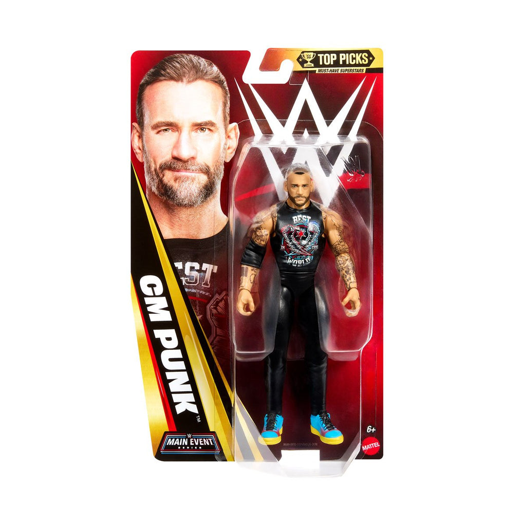 WWE Top Picks Main Event Series 2026 Wave 3 Action Figure Case of 8