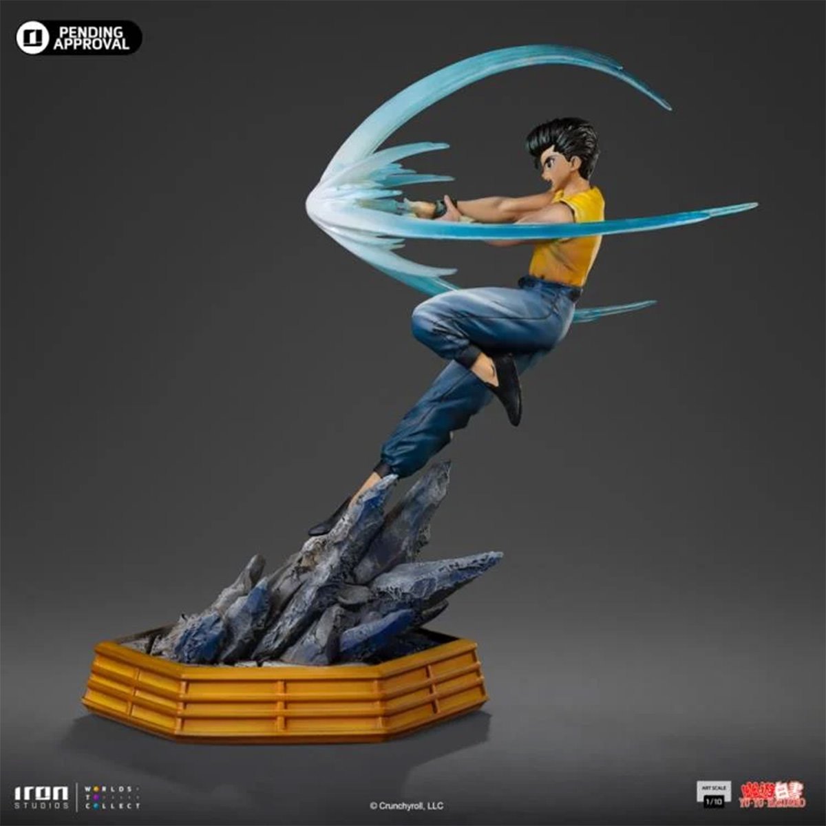 Yu Yu Hakusho Yusuke Urameshi 1:10 Art Scale Limited Edition Statue