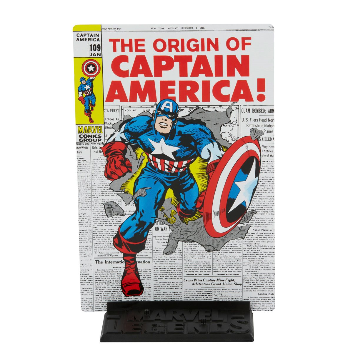 Marvel Legends Series 20th Anniversary Series 1 Captain America 6-inch Action Figure