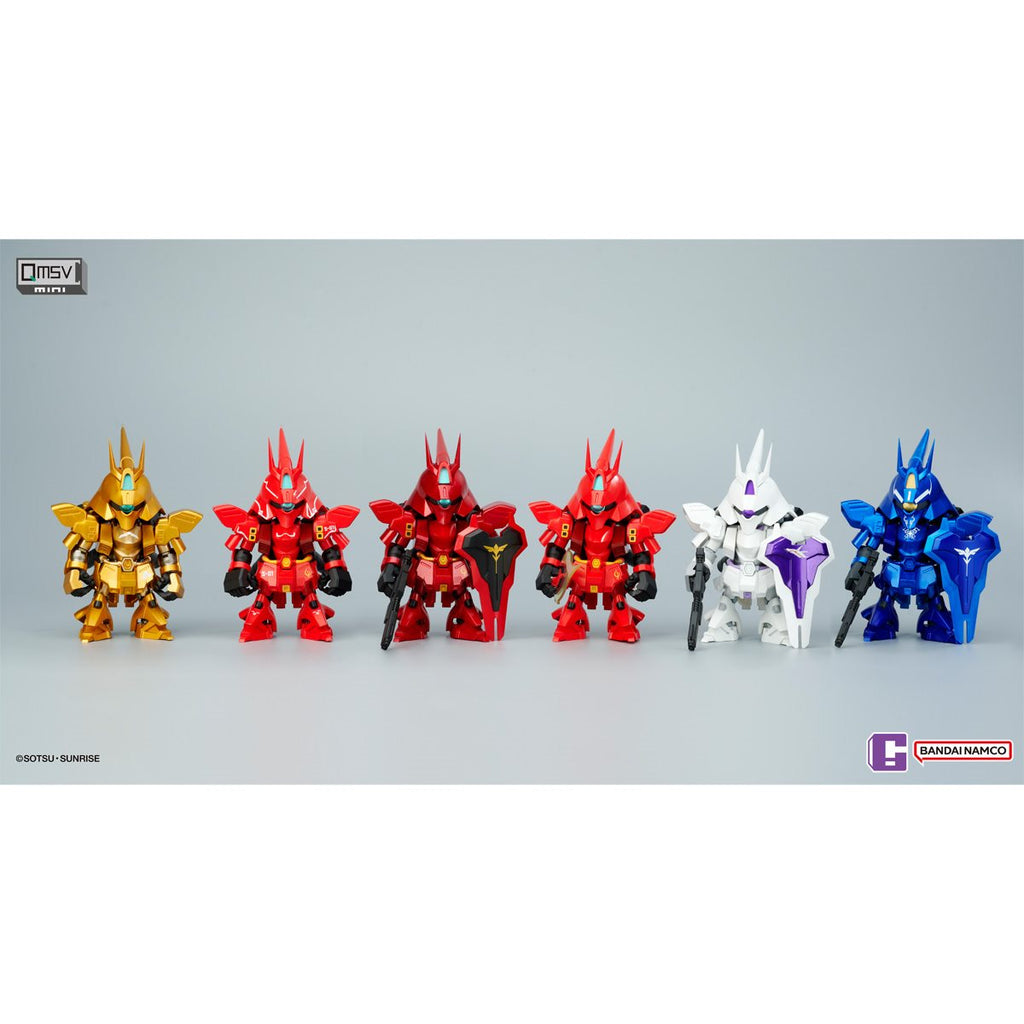 Gundam QMSV Mini Sazabi Blind-Box Mini-Figure Case of 8