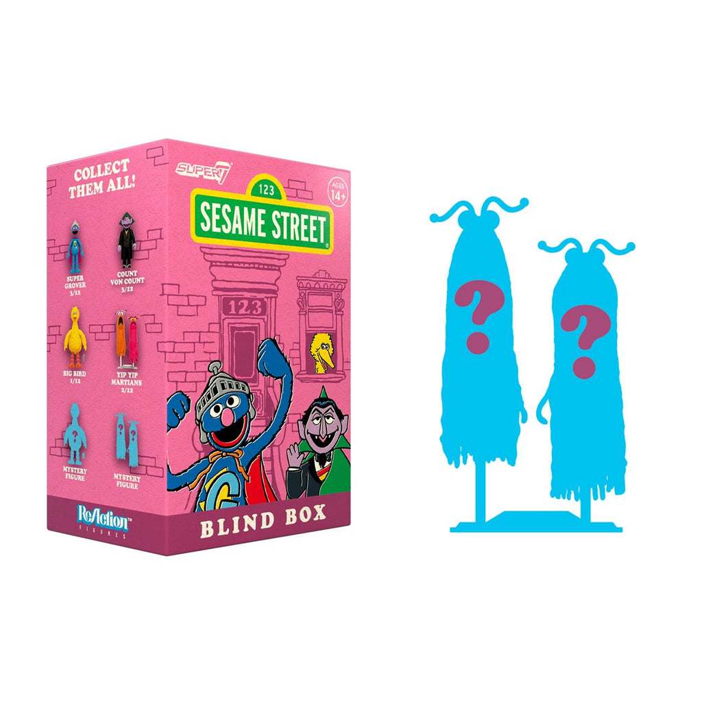 Sesame Street Blind Box Wave 2 3 3/4-Inch ReAction Figure Case of 12