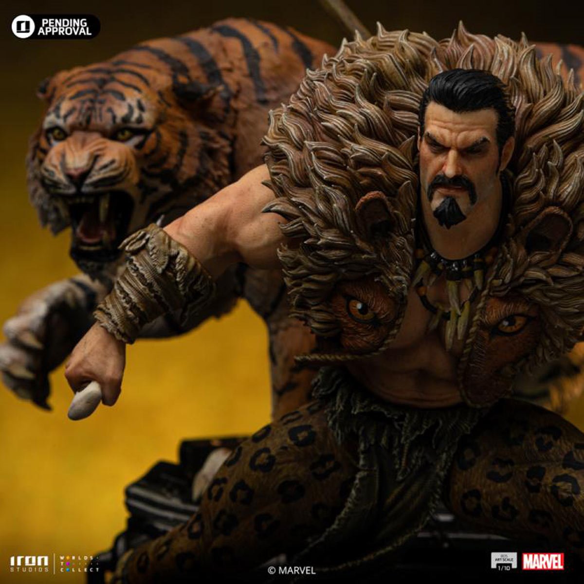 Kraven Spider-Man vs Villains Battle Diorama Series 1:10 Art Scale Limited Edition Statue