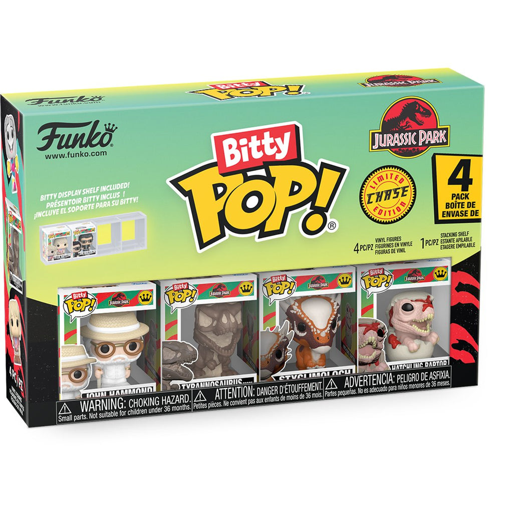 Jurassic Park Velociraptor Funko Bitty Pop! Mini-Figure 4-Pack