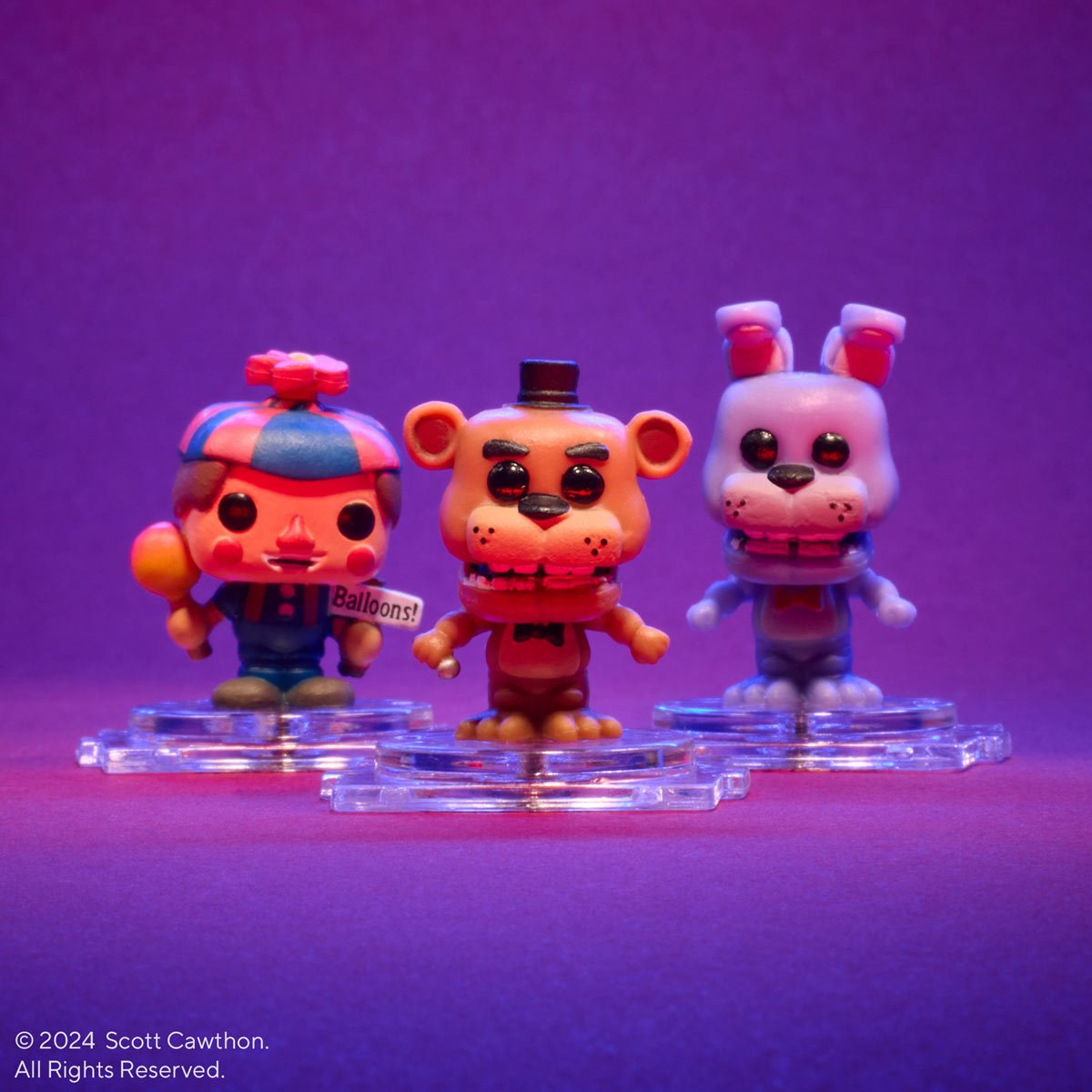Five Nights at Freddy's Freddy Funko Bitty Pop! Mini-Figure 4-Pack