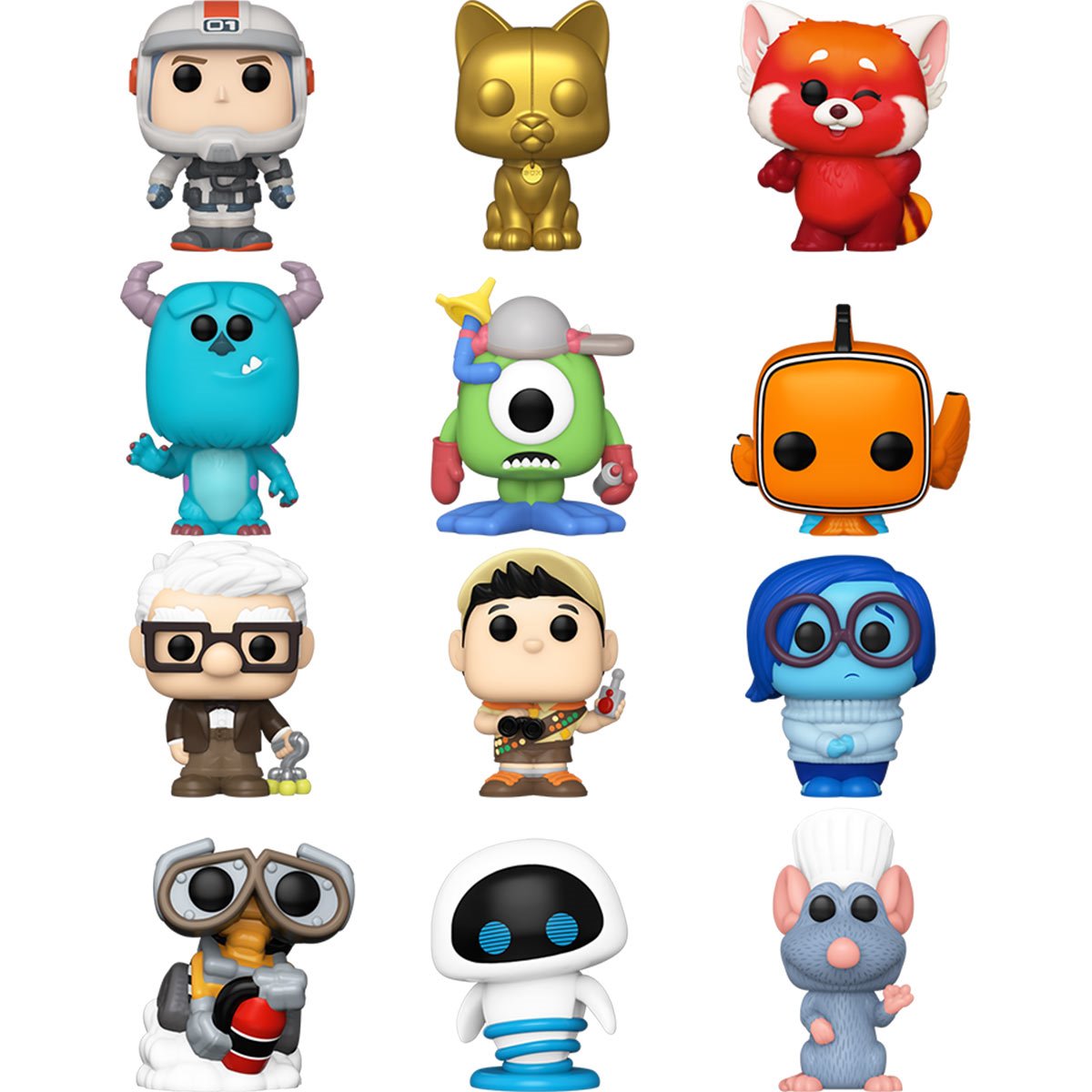 Pixar Funko Bitty Pop! Mini-Figure Singles - Random 6-Pack