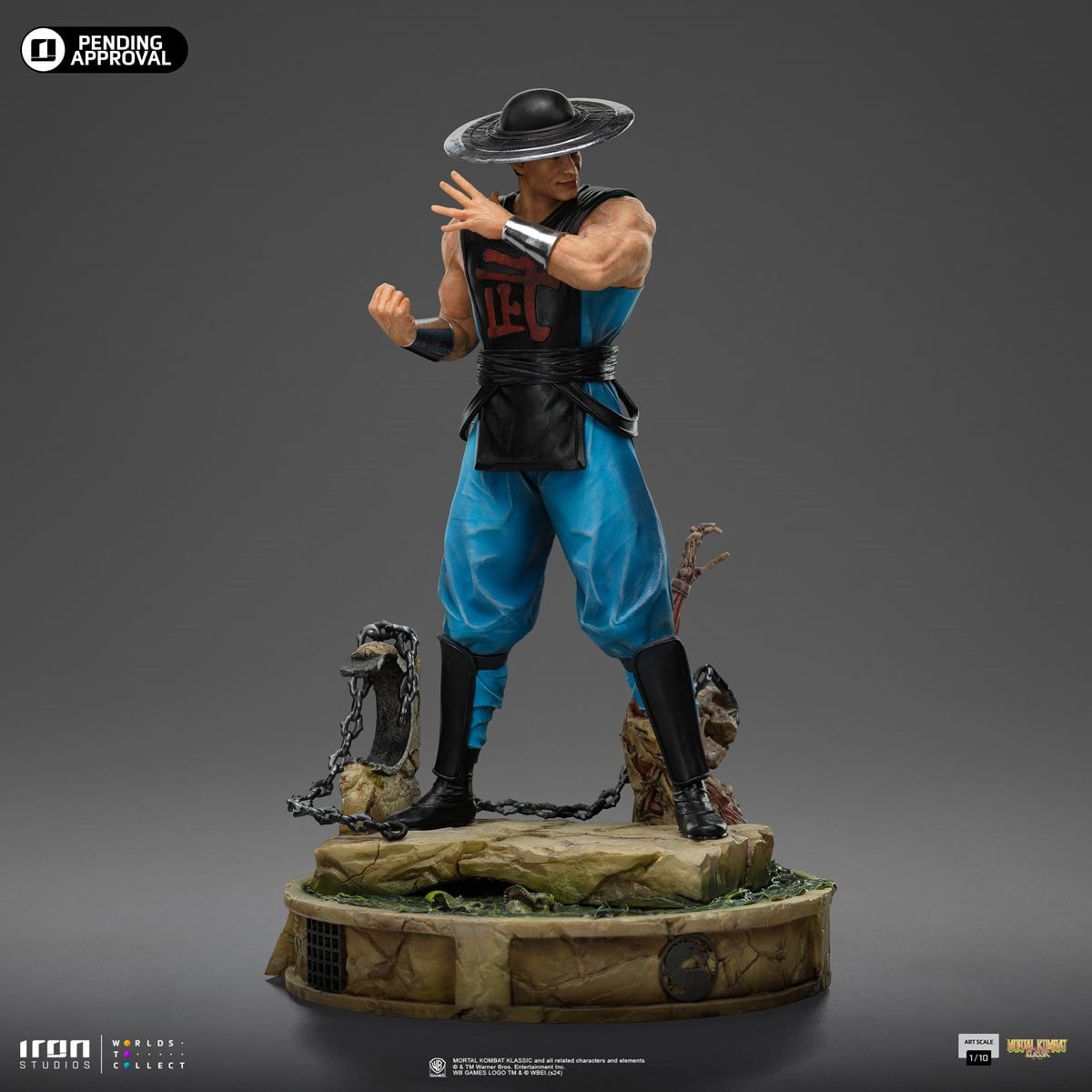 Mortal Kombat Klassic Kung Lao 1:10 Art Scale Limited Edition Statue