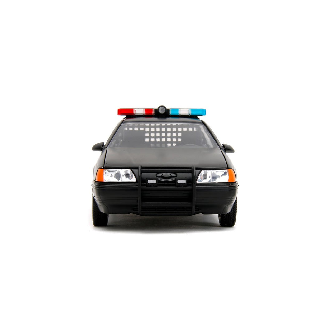 Hollywood Rides RoboCop OCP Ford Taurus 1:24 Scale Die-Cast Metal Vehicle with RoboCop Figure