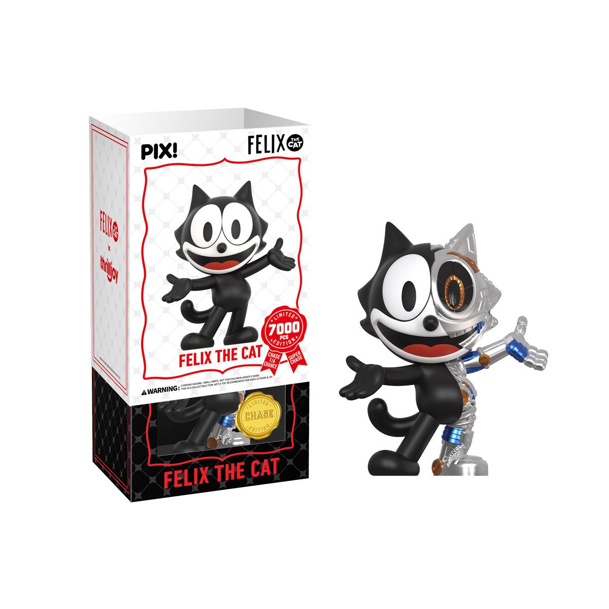 Felix the Cat Smiling Pix! Vinyl Figure