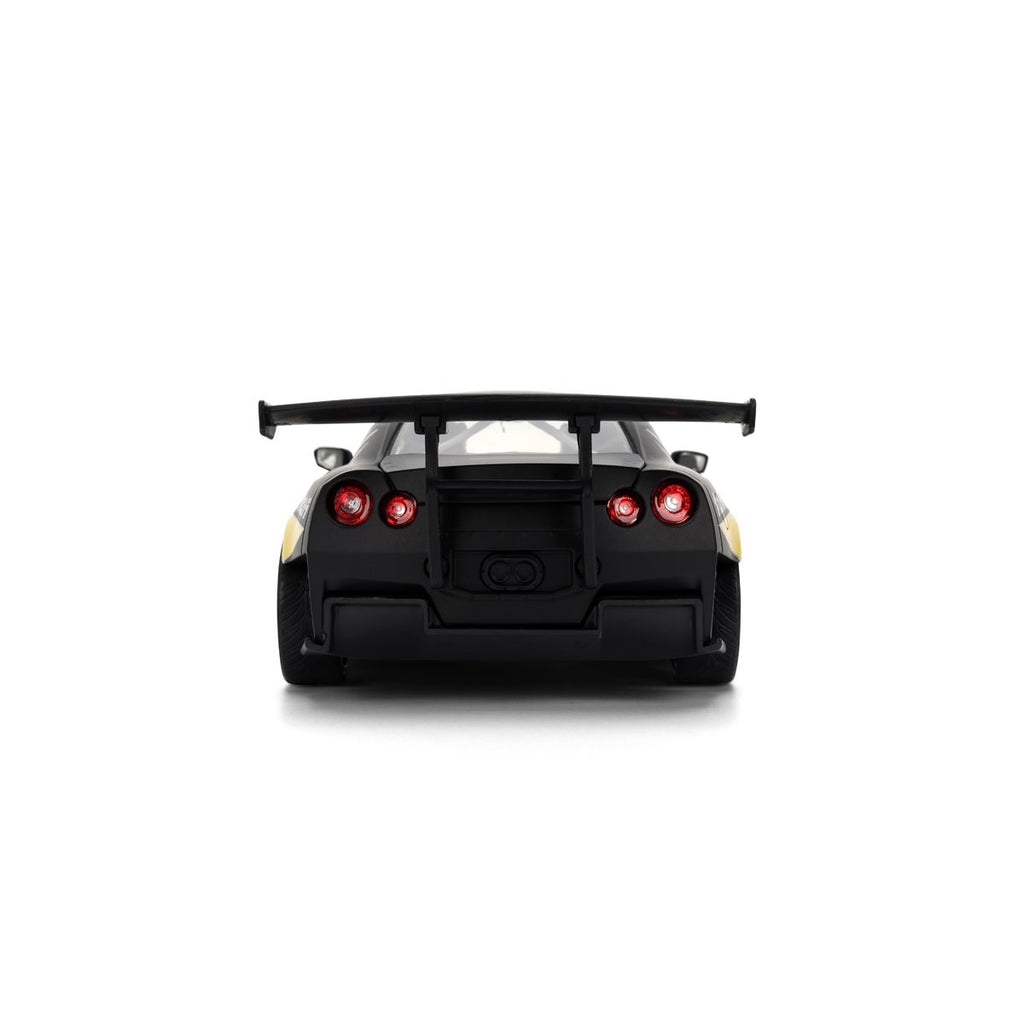Hollywood Rides Mechagodzilla 2009 Nissan GT-R R35 Ben Sopra 1:24 Scale Die-Cast Metal Vehicle