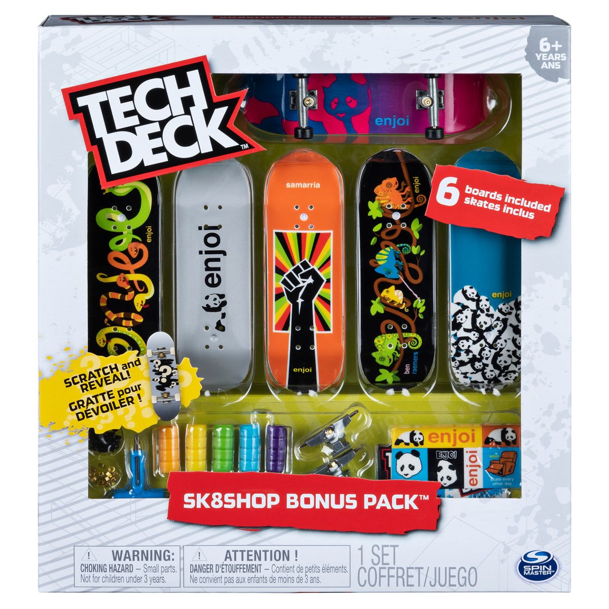 Tech Deck Sk8shop Fingerboard Mini Skateboards Bonus Pack