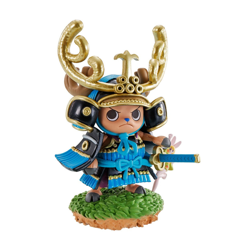 One Piece Wanokuni Logbox Re Birth Vol. 2 Petitrama Mini-Figure 4-Pack Display - Reissue