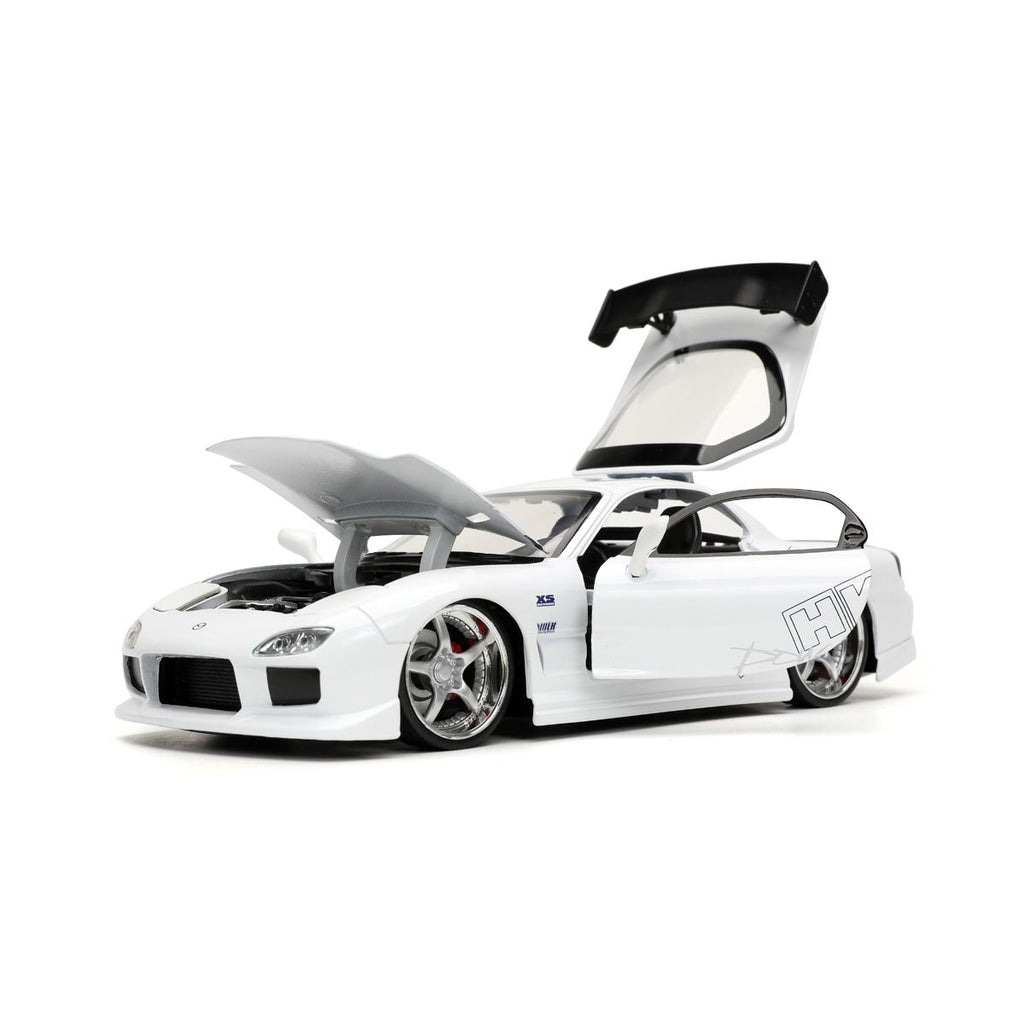 Fast and the Furious 1992 Mazda RX-7 1:24 Scale Die-Cast Metal Vehicle