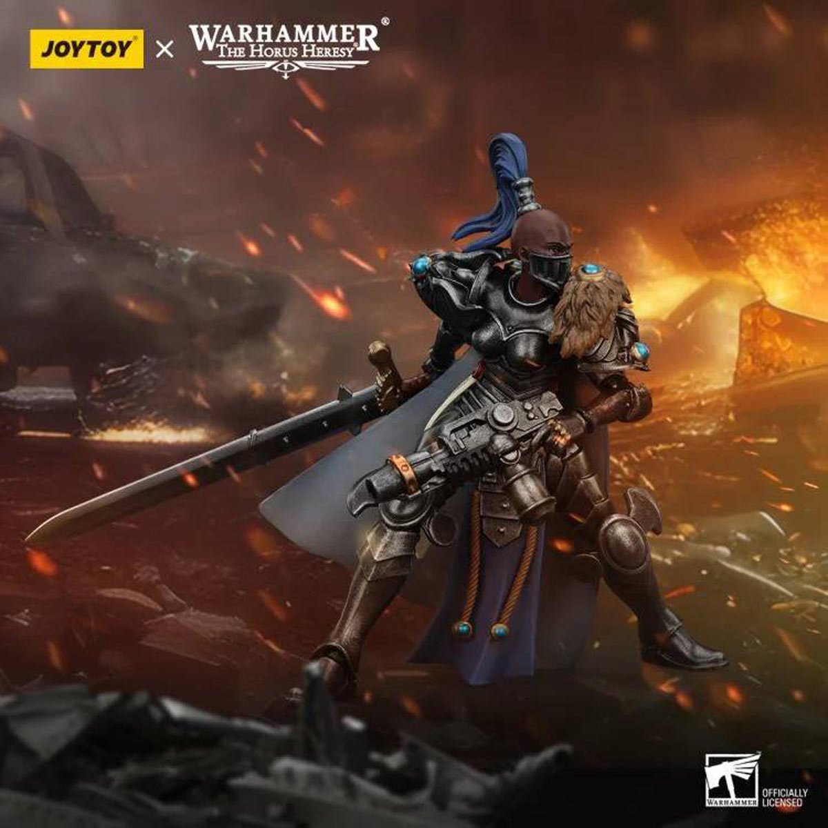 Joy Toy Warhammer The Horus Heresy Sisters of Silence Lynx Cadre Vigilator 2 1:18 Scale Action Figure