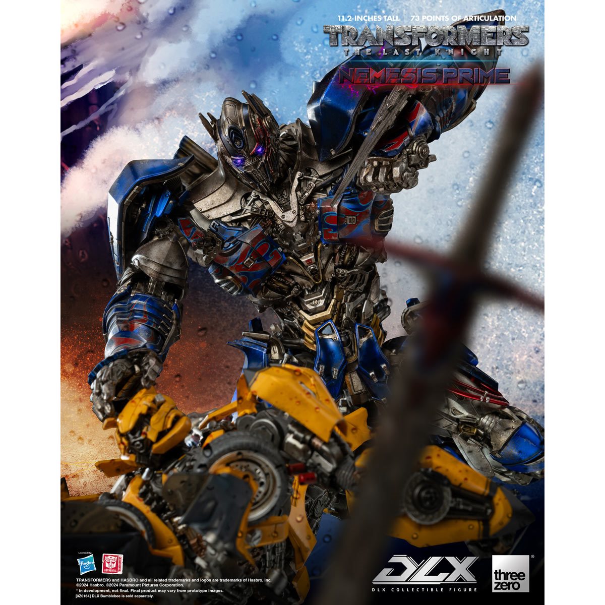 Transformers: The Last Knight Nemesis Prime DLX Action Figure