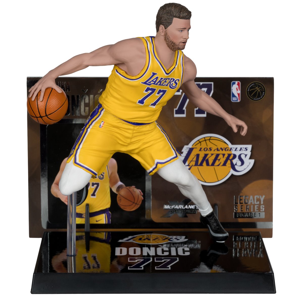 NBA McFarlane's SportsPicks Los Angeles Lakers Luka Doncic 7-Inch Posed Figure
