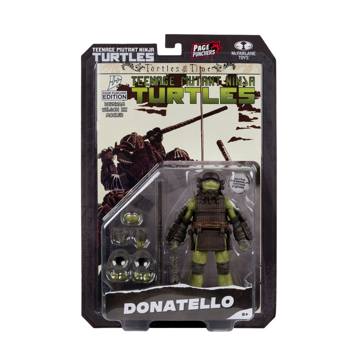 Teenage Mutant Ninja Turtles Page Punchers Wave 4 5-Inch Scale Action Figure with Comic Book Case of 6