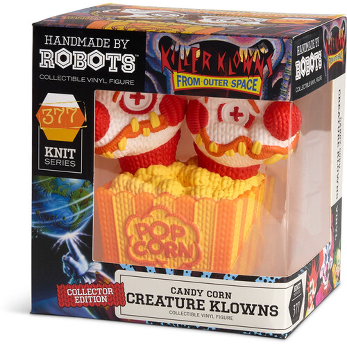 Killer Klowns from Outer Space Creature Klowns #377 Candy Corn Handmade By Robots Vinyl Figure