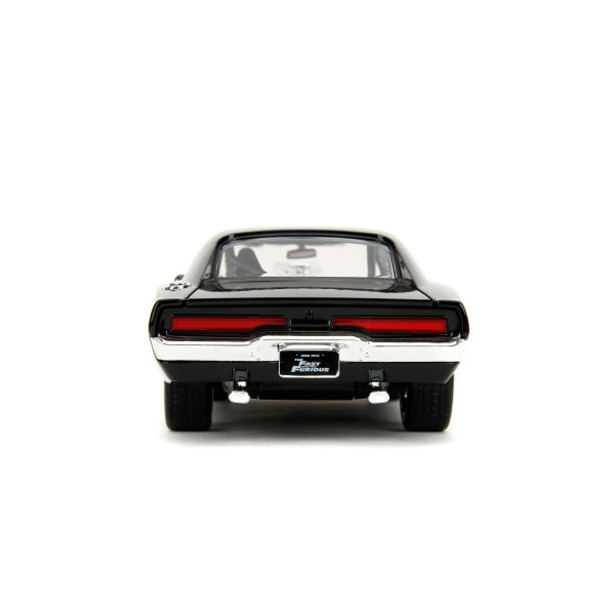 Fast and the Furious Dom and Dodge Charger R/T Build N' Connect 1:24 Scale Die-Cast Metal Vehicle Model Kit and Figure