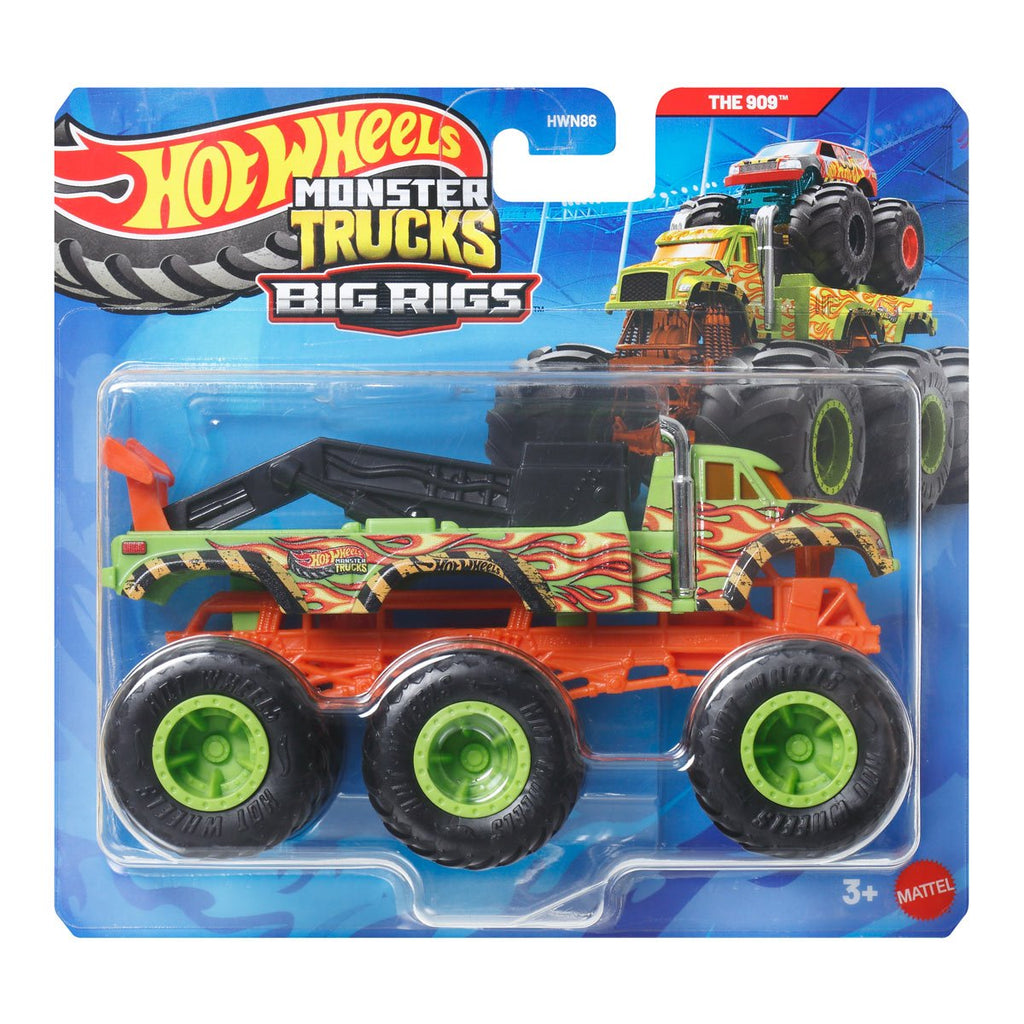Hot Wheels Monster Trucks Big Rigs 1:64 Scale Vehicle 2026 Mix 2 Case of 4