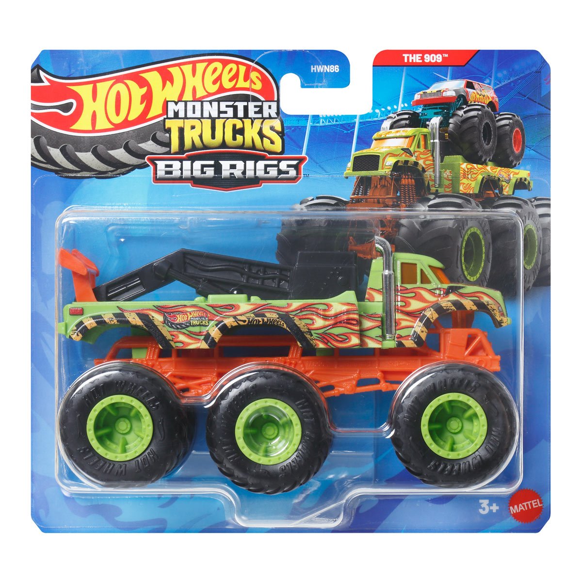 Hot Wheels Monster Trucks Big Rigs 1:64 Scale Vehicle 2026 Mix 2 Case of 4