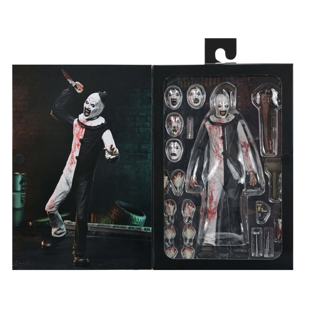 Terrifier 2 Ultimate Art the Clown (Blood Splattered) 7-Inch Scale Action Figure