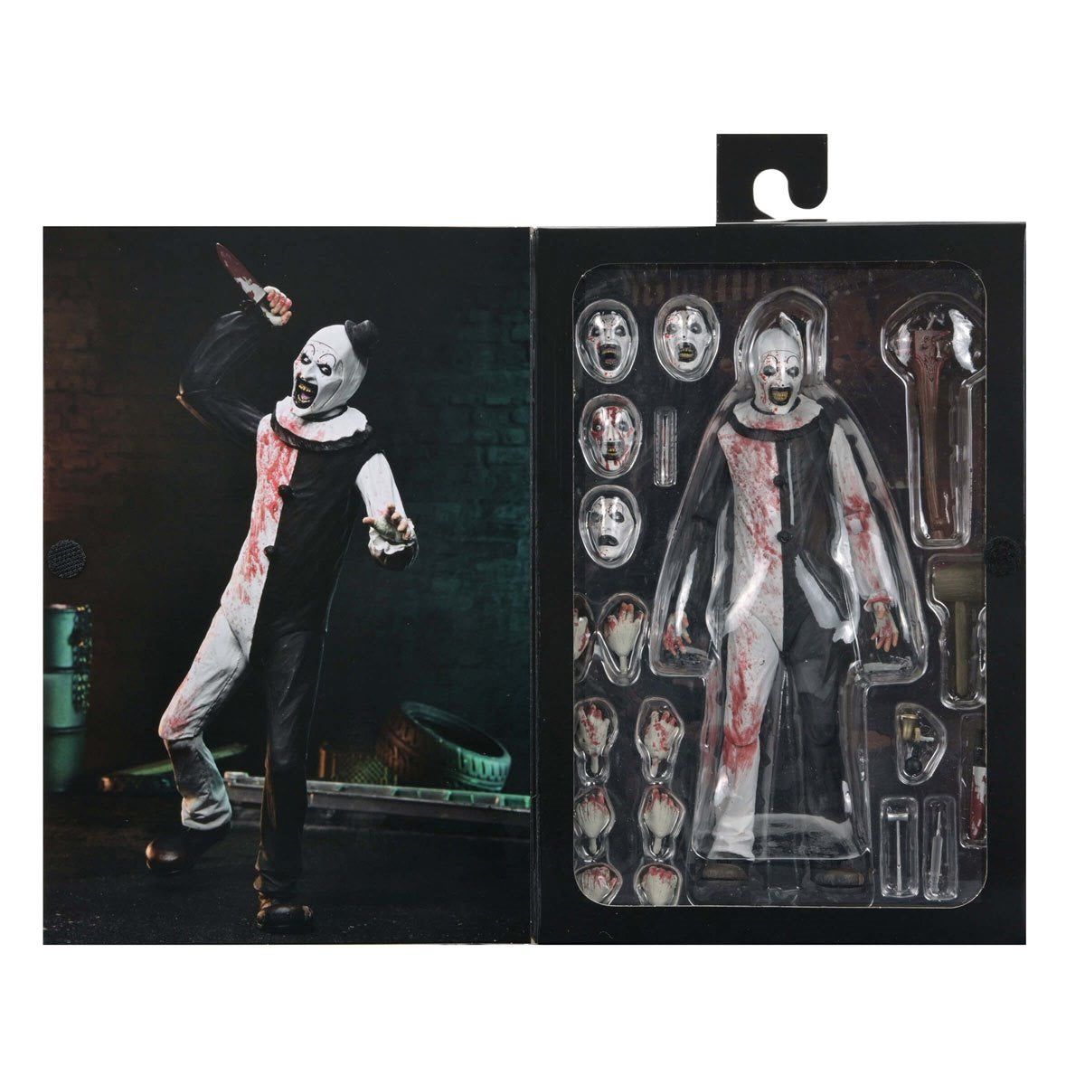 Terrifier 2 Ultimate Art the Clown (Blood Splattered) 7-Inch Scale Action Figure