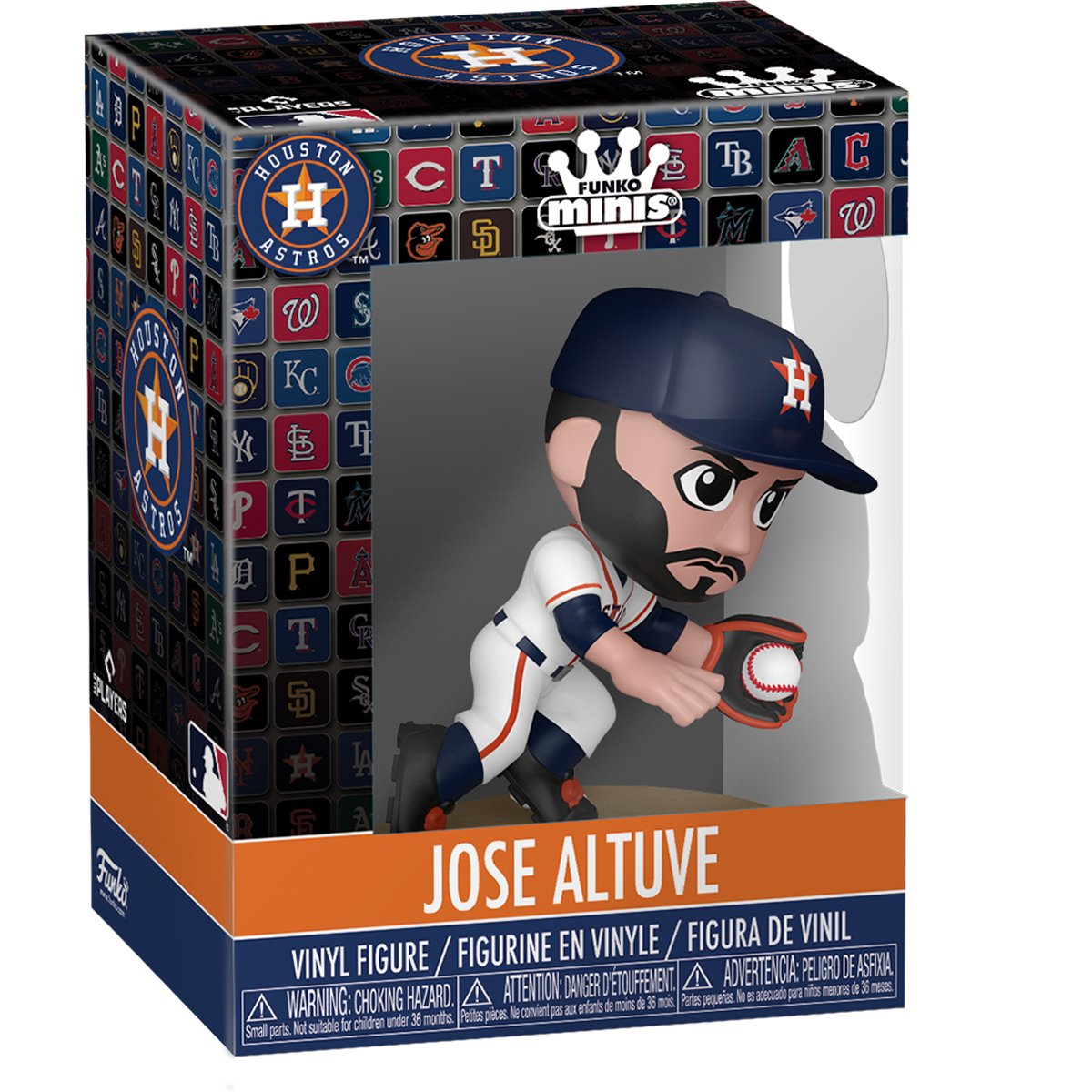 MLB Mini-Figure Display Case of 12