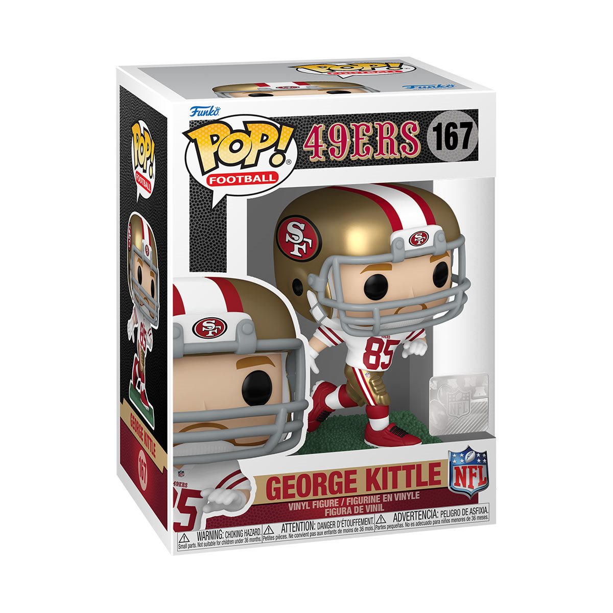 NFL 49ers George Kittle Funko Pop! Vinyl Figure #167