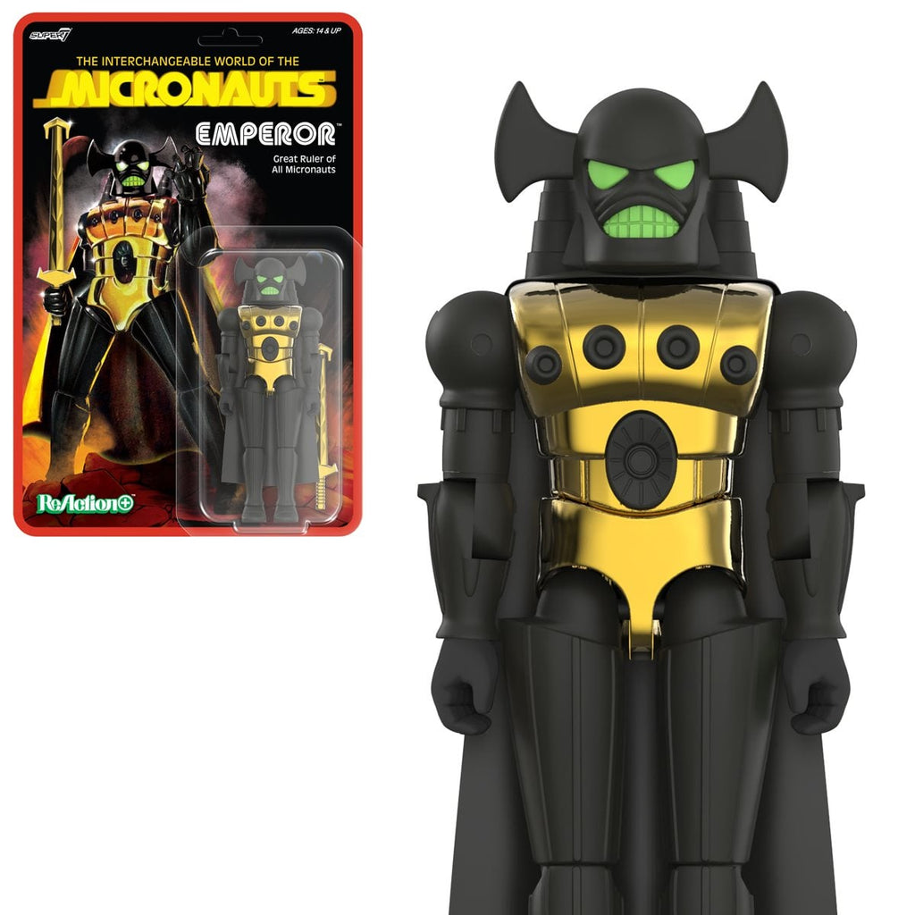 Micronauts Emperor 3 3/4-Inch ReAction+ Figure