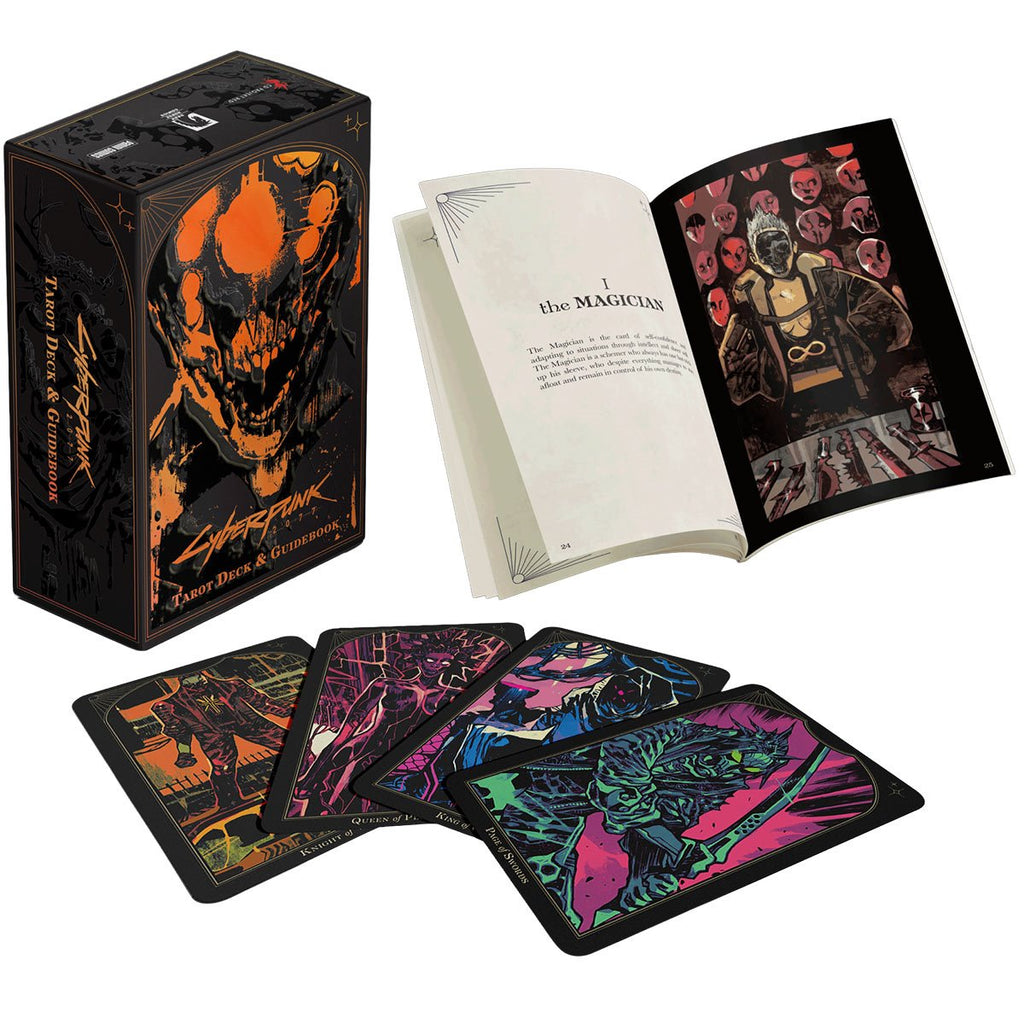 Cyberpunk 2077 Tarot Deck & Guidebook