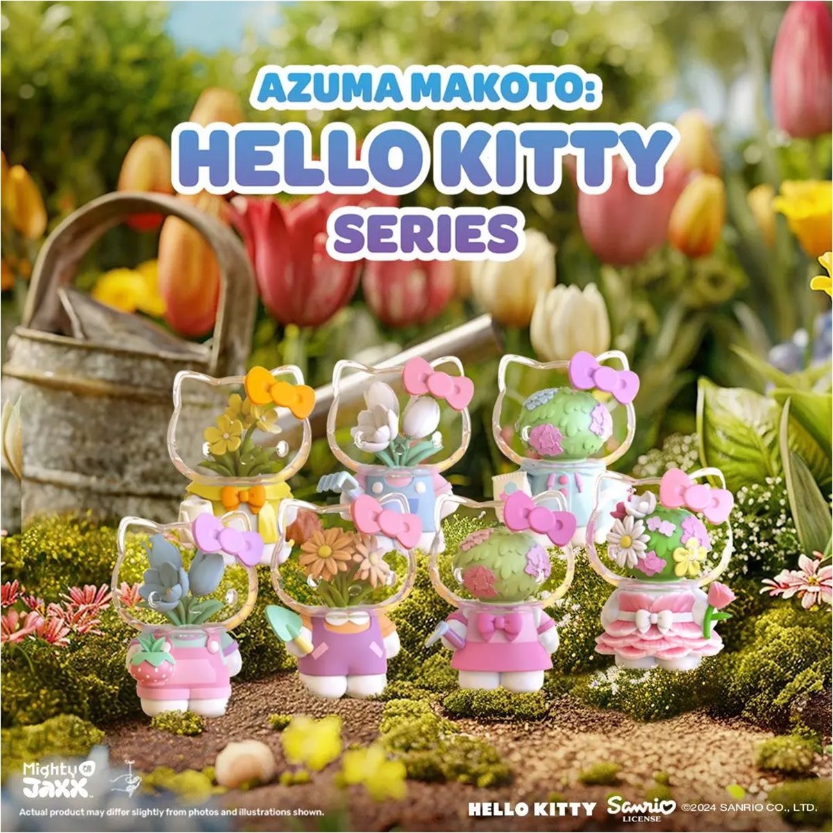 Azuma Makoto x Hello Kitty Series Display Tray of 6