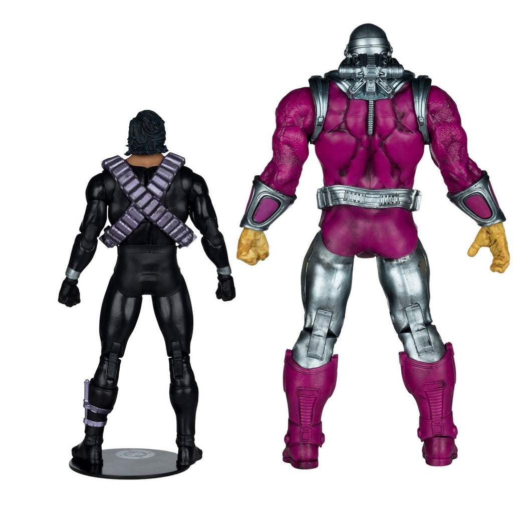 DC Multiverse Superman vs. Mongul Megafig Return of Superman Action Figure 2-Pack