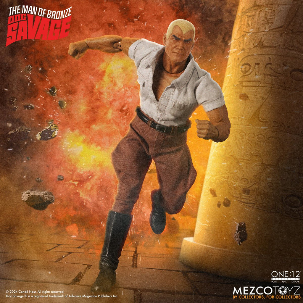 Doc Savage: The Man of Bronze Deluxe Edition One:12 Collective Action Figure
