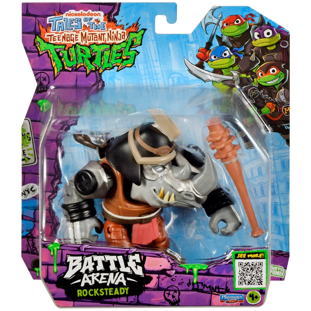 Tales of the Teenage Mutant Ninja Turtles Basic Action Figure Wave 6 Revision 1 Case of 8