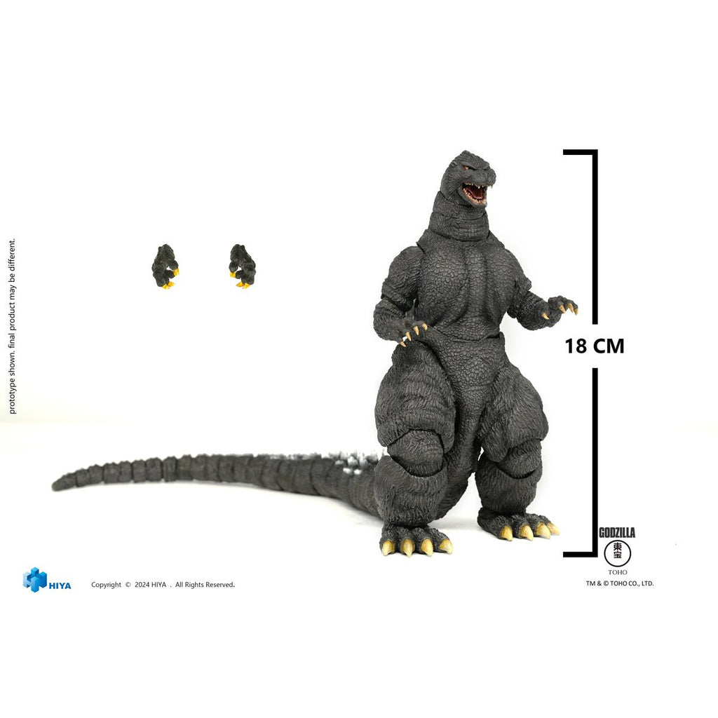 Godzilla vs. King Ghidorah 1991 Godzilla Hokkaido Exquisite Basic Series Action Figure