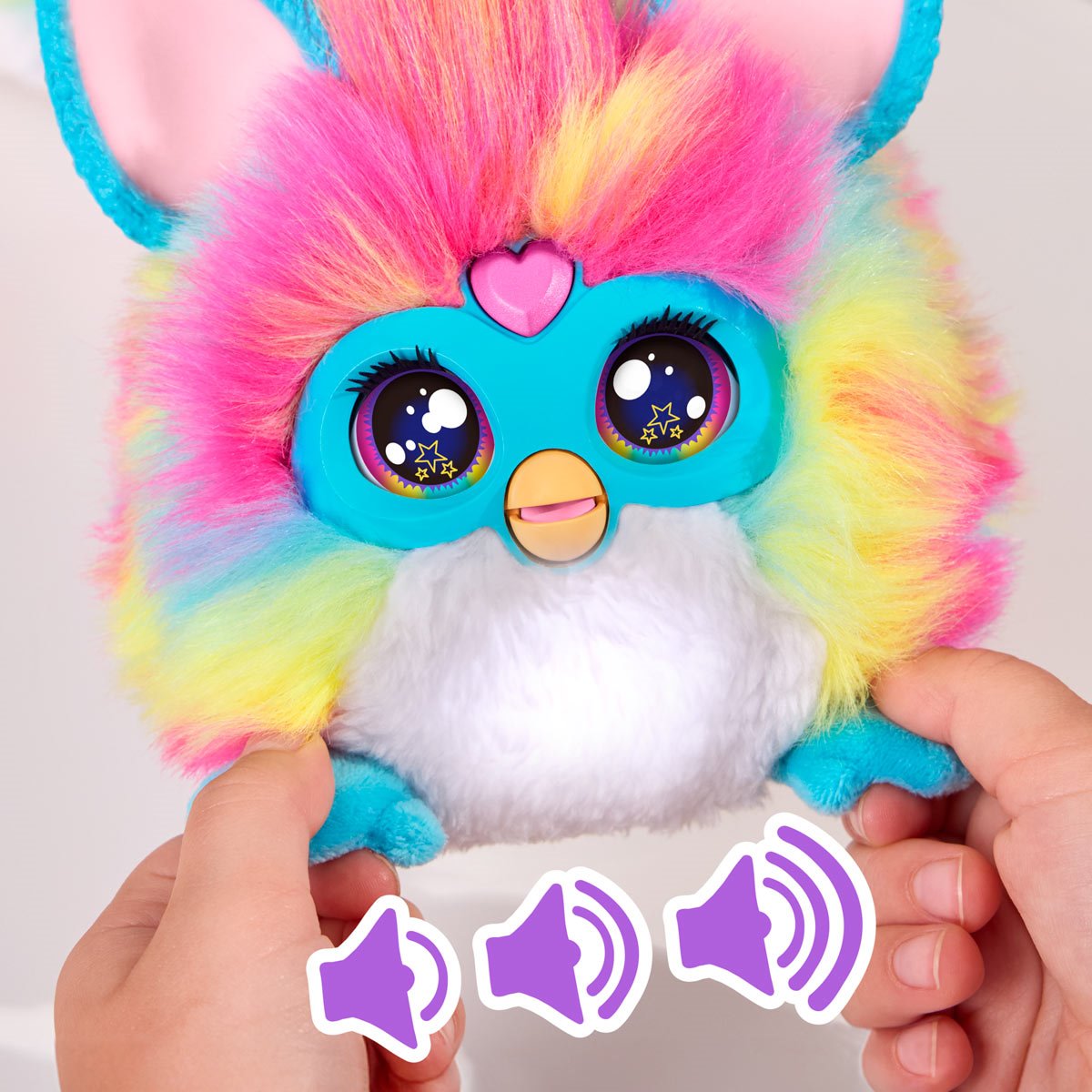 Furby DJ Furby Interactive Rainbow Electronic Plush Toy