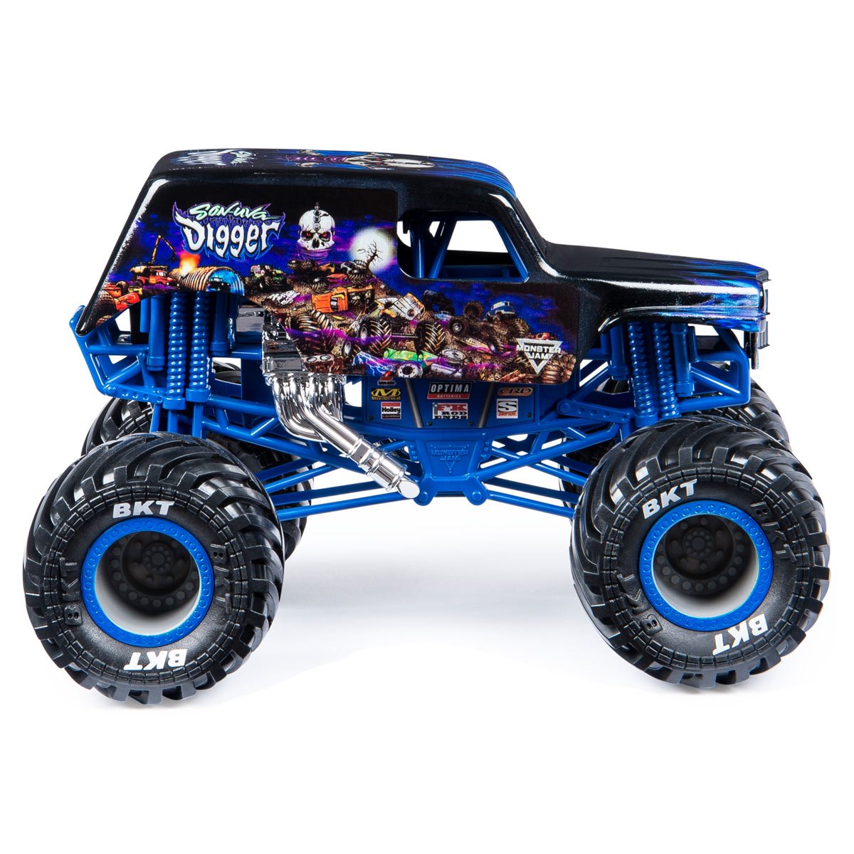Monster Jam Monster Truck Mix 25 1:24 Scale Vehicle Case of 4