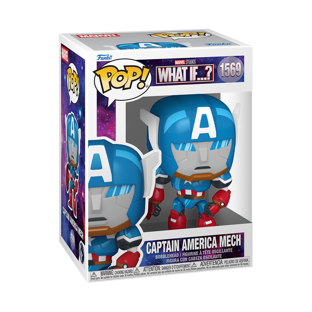 Marvel What If Captain America Mech Funko Pop! Vinyl Figure #1569
