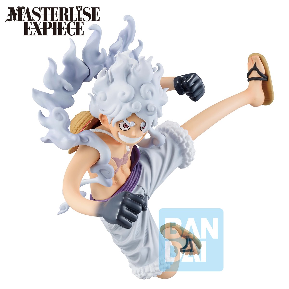 One Piece Monkey D. Luffy Gear 5 The Future of Imagination Masterlise Expiece Ichibansho Statue