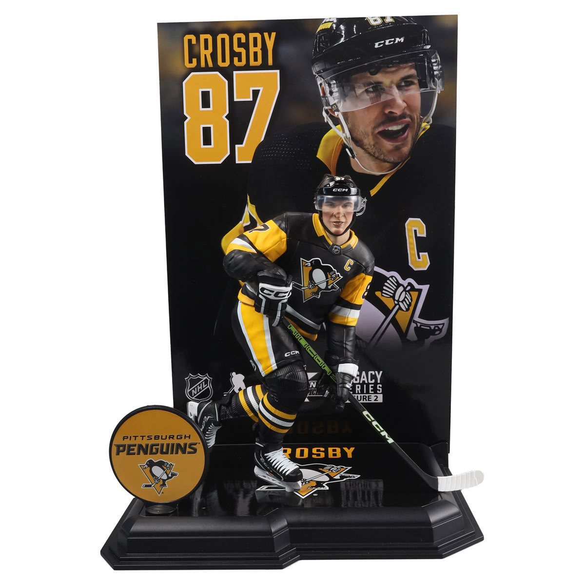 NHL SportsPicks Pittsburgh Penguins Sidney Crosby 7-Inch Scale Posed Figure