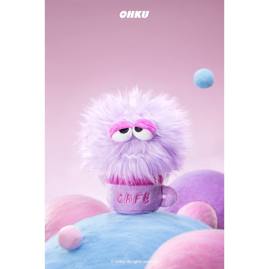 Monster Verse Quirky Work Fam Blind-Box Plush Charm Display of 6