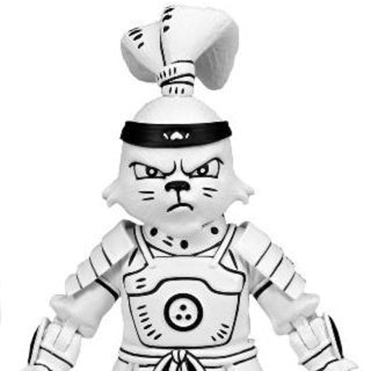 Usagi Yojimbo Samurai Usagi Yojimbo Black & White 7-Inch Scale Action Figure