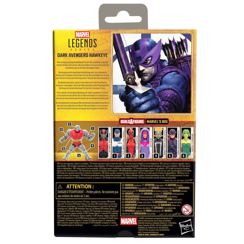 Marvel Legends Box Series 6-Inch Action Figures Case of 8