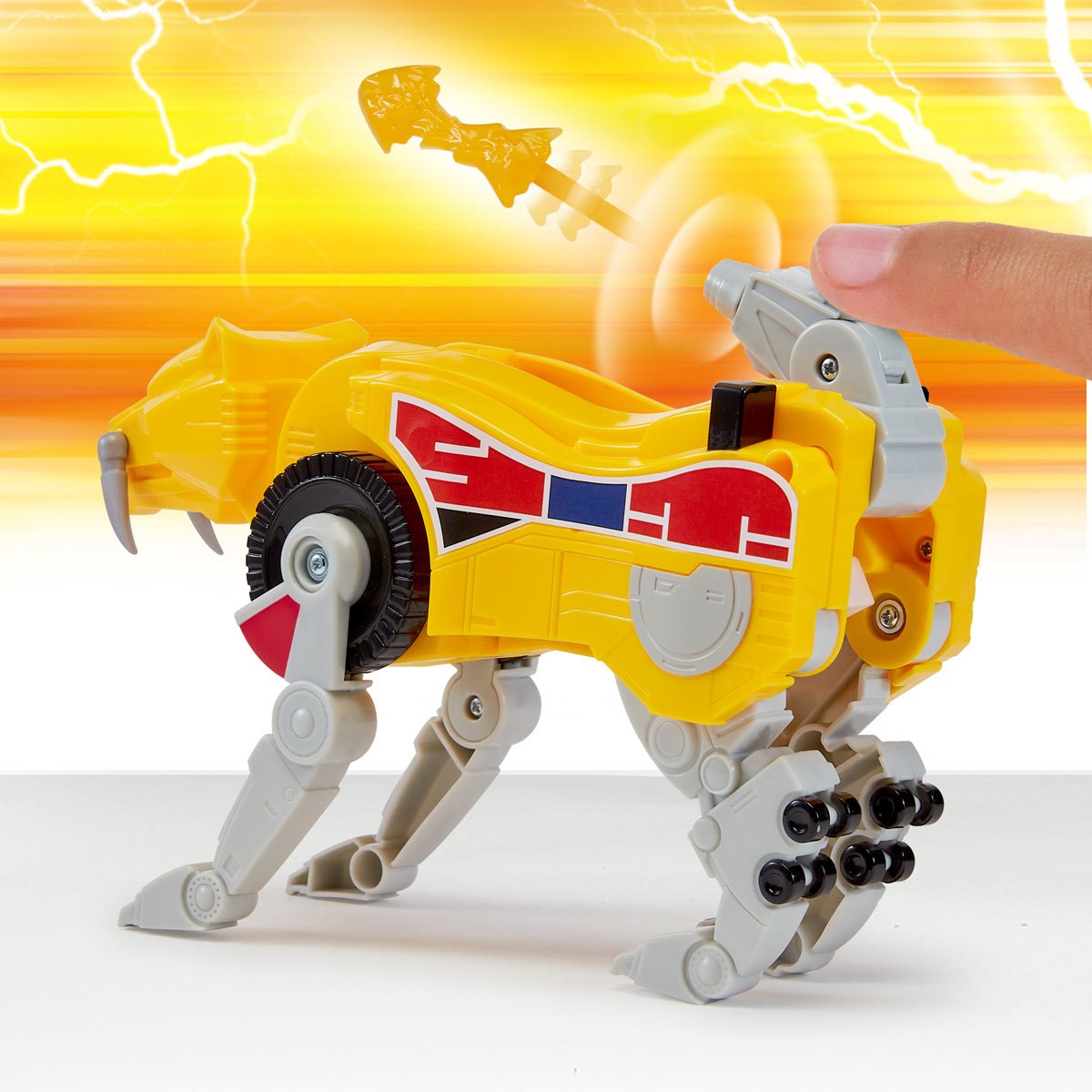 Mighty Morphin Power Rangers: Re-Ignition Sabertooth Tiger Dinozord Action Figure
