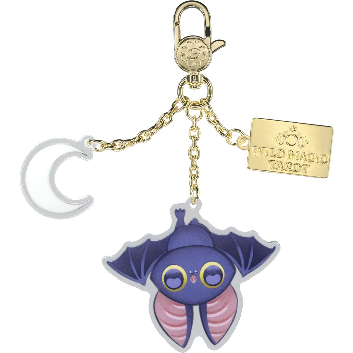 Wild Magic Tarot Mystery Box Acrylic Bag Charm Case of 12