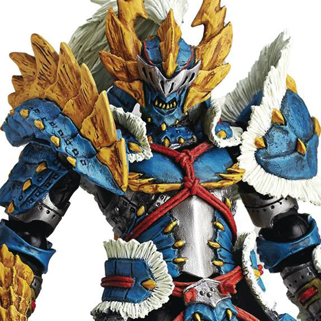 Monster Hunter Male Swordsman Jin-Ou Revoltech Amazing Yamaguchi Action Figure