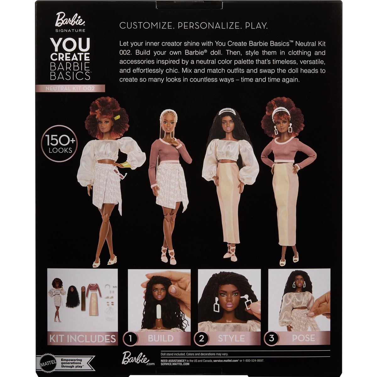Barbie You Create Barbie Basics Neutral Kit 002 Doll