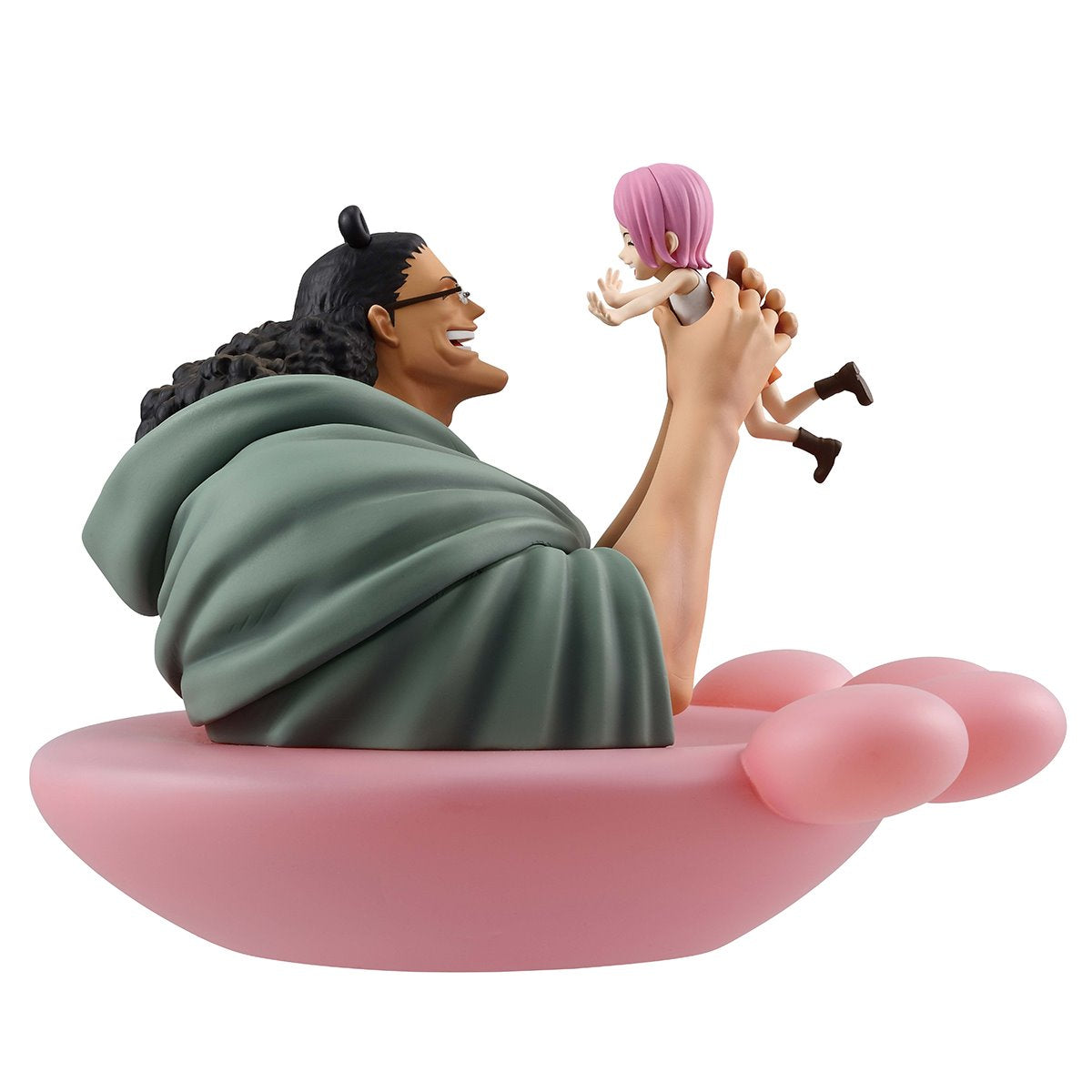 One Piece Kuma and Bonney Dramatic Memories Revible Moment Ichibansho Statue